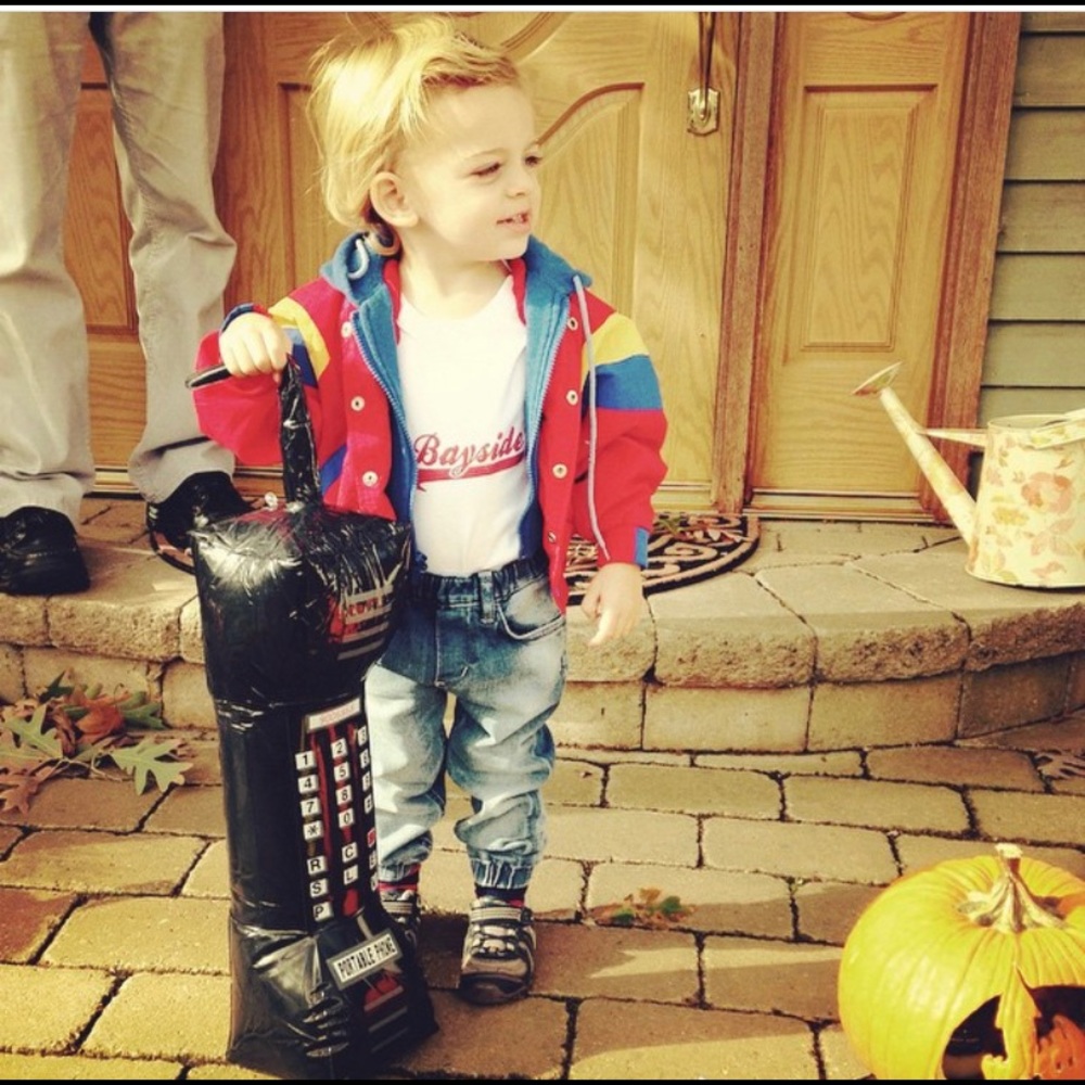 Baby Zach Morris Halloween Jacket. Saved by the Bell 🛎